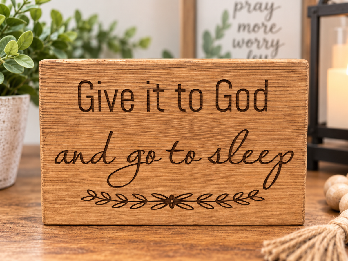 Give it to God