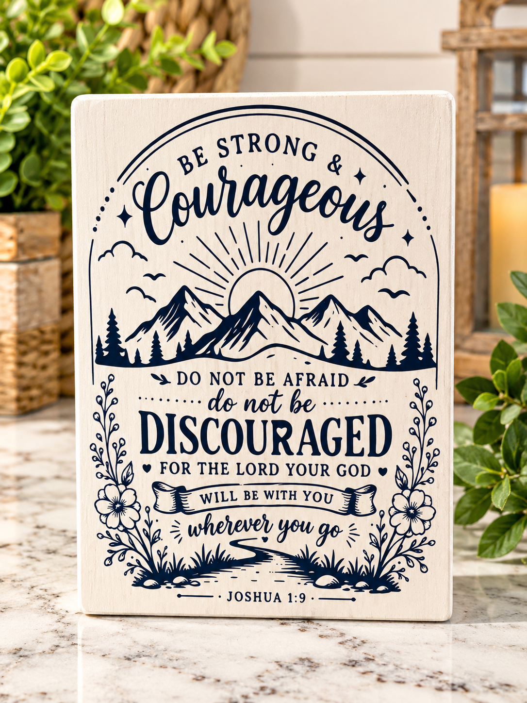 Be Strong and Courageous