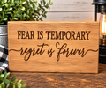 Fear in temorary
